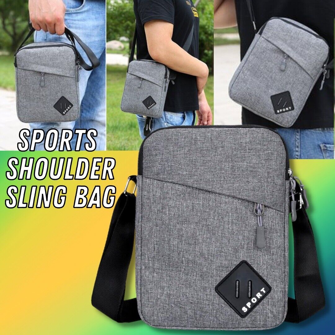 Men's Crossbody Messenger Bag Backpack Shoulder Purse. we ship only inside the US, USPS First Class Package 2 Day Handling , 2-5 Day Shipping. Fashion Casual Messenger Bag Day Pack Cross Body Travel Sport Shoulder Backpack for Men & Women by KTATMARKETING