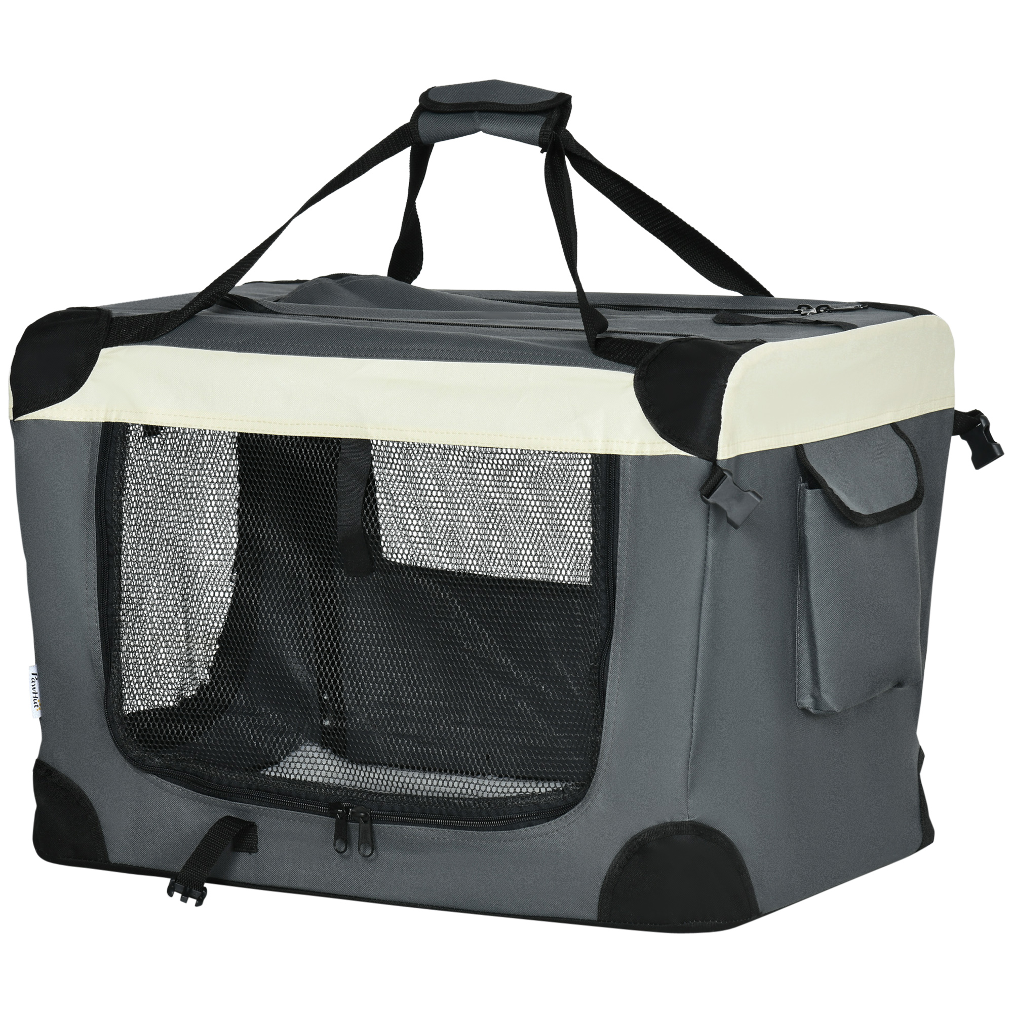 60cm Foldable Pet Basket With Soft Cushion, Suitable For Small Dogs And Cats — image 8