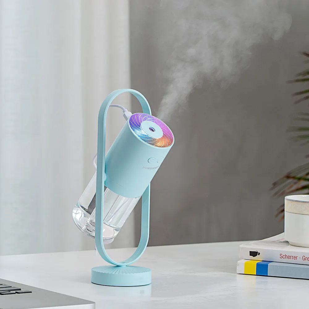 200ml Portable Colorful Light Humidifier USB Rechargeable Car Humidifier – image 5