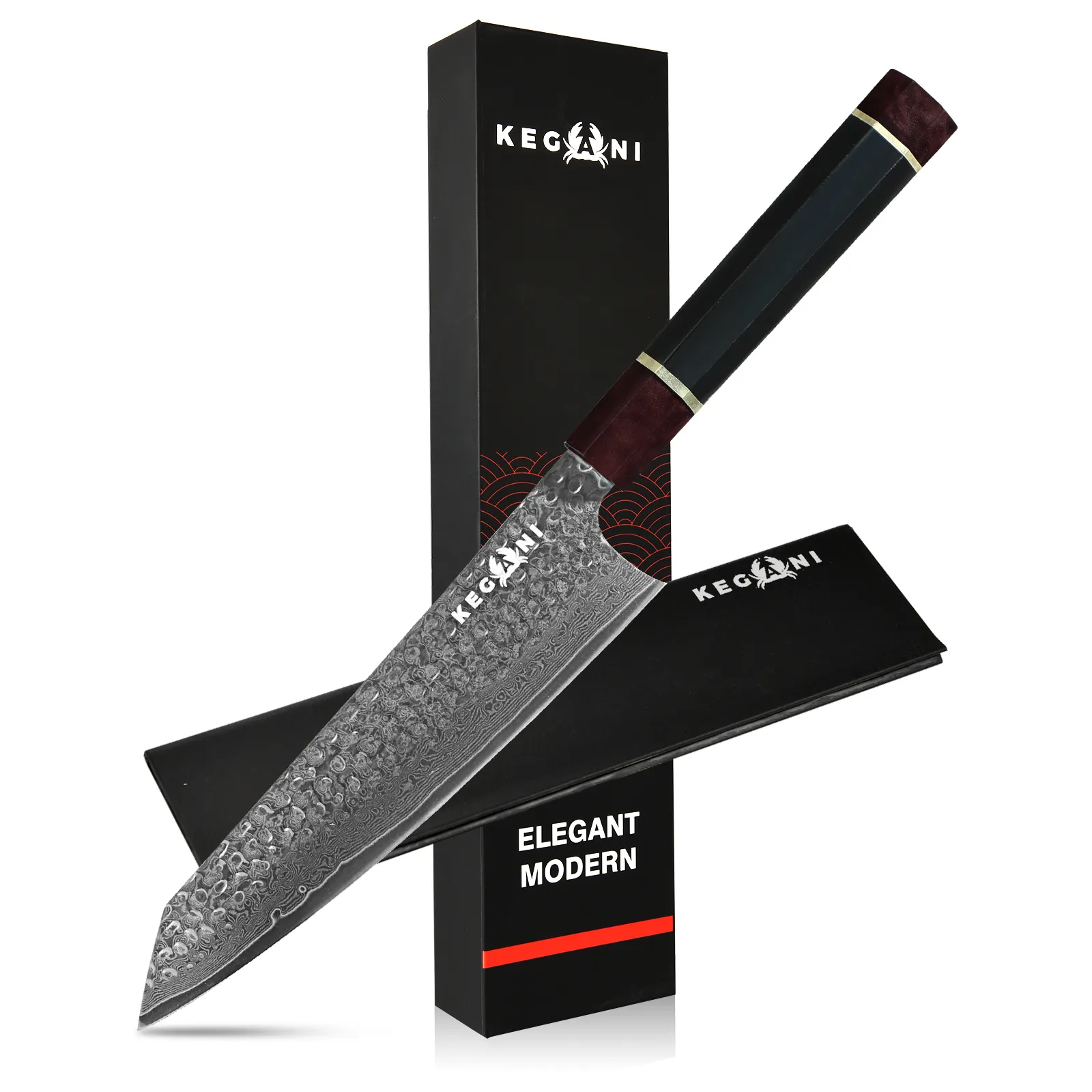 Kegani Kiritsuke Knife - 8 Inch Professional