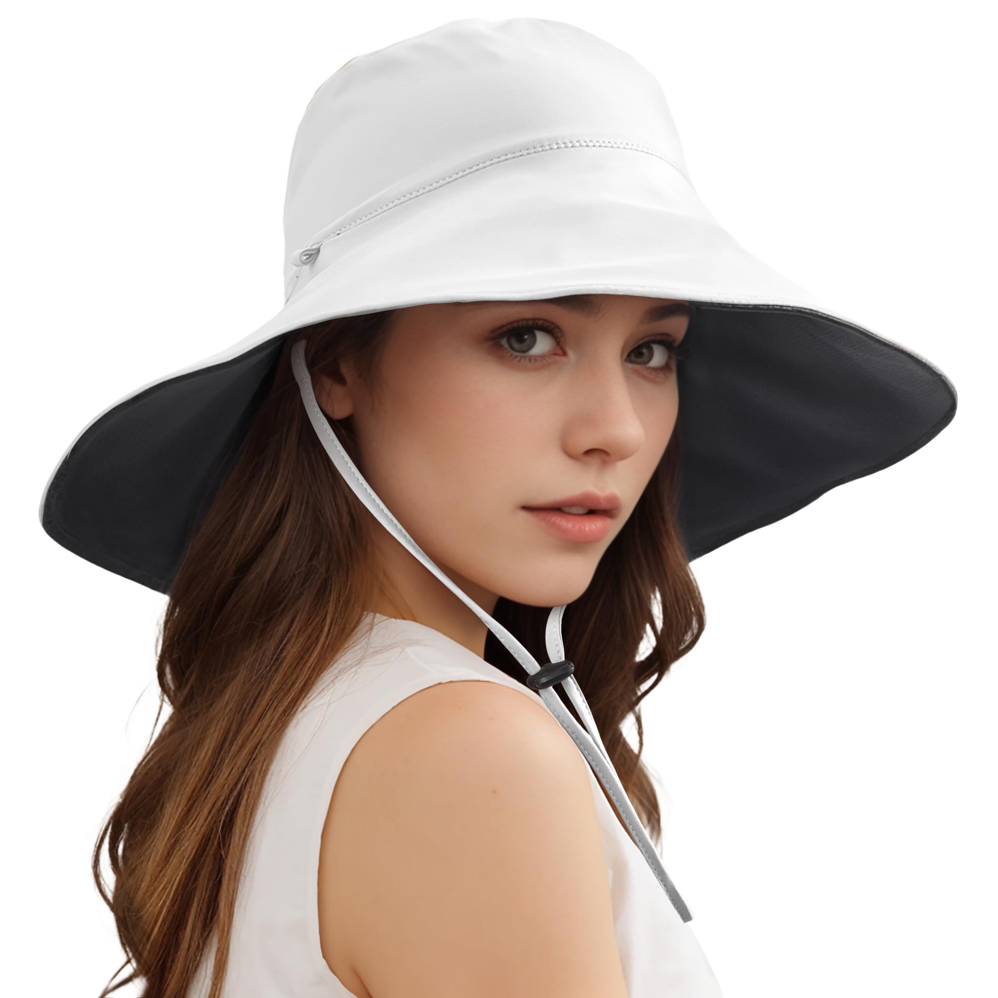 Sun Hat for Men & Women – Wide Brim, Reversible, UV Protection, Outdoor - Picture 8 of 9