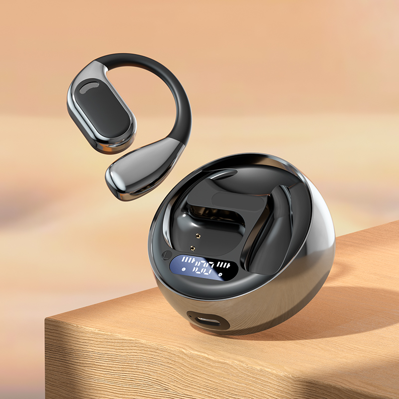 Fall Open - Ear Weireless Earphone, Lightweight Earphone With Charging Case, Noi