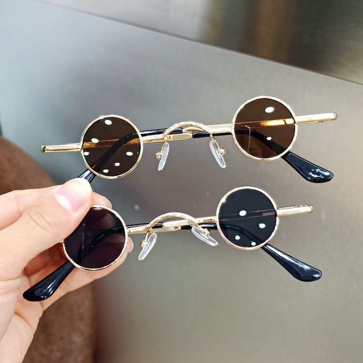 Title 10, Girls Fashion Retro Round Frame Sunglasses