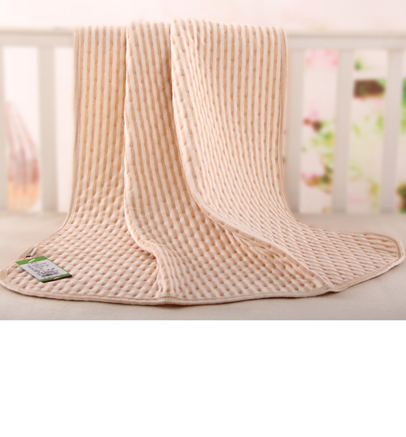 Чистый большой цветной хлопковый пеленальный коврик для новорожденных