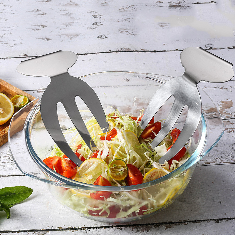 Title 2, Creative Kitchen Tool Stainless Steel Salad Mix...