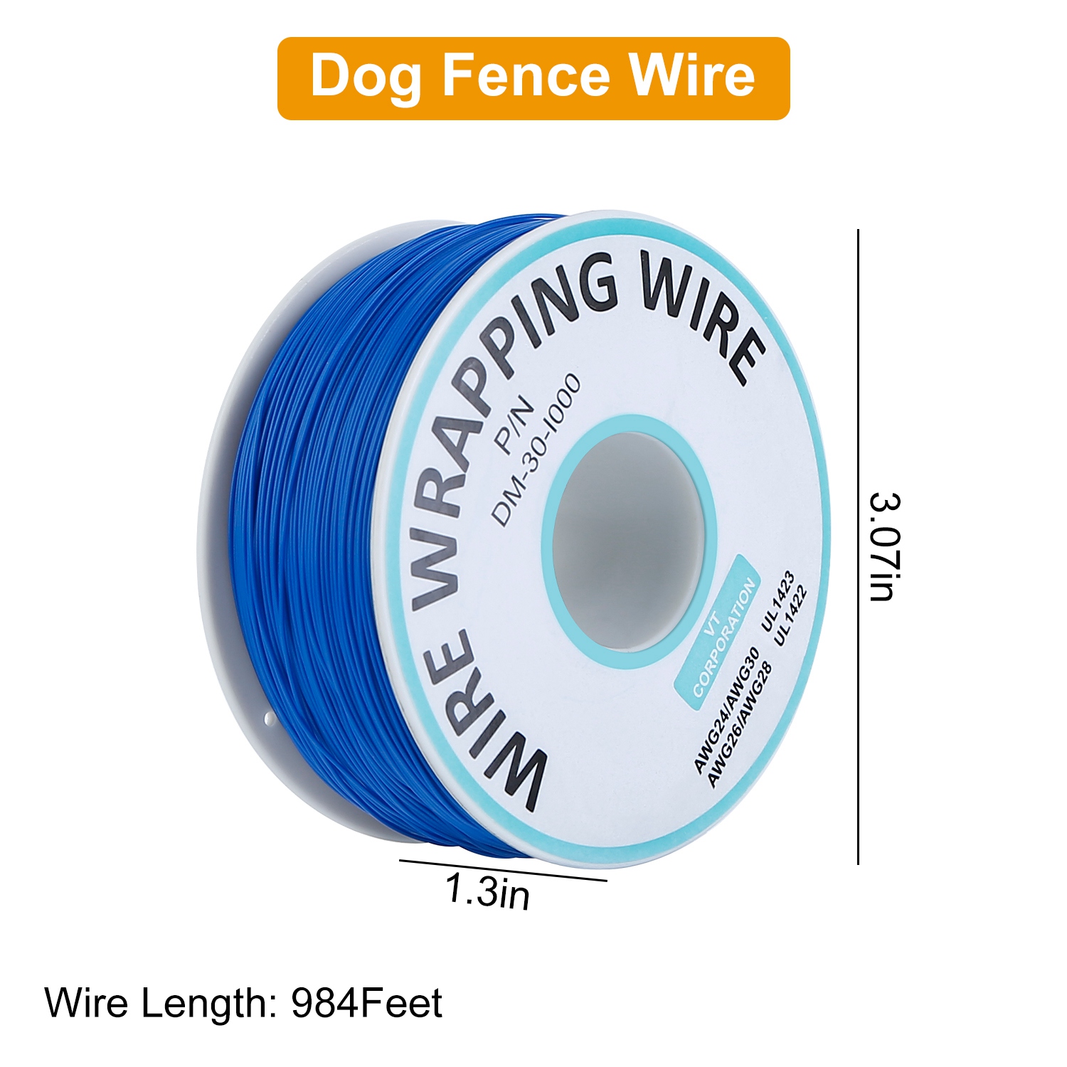 1Set Electric Dog Fence System Pet Tone Shock Boundary Containment Water Resistant Collar Receiver For Small Medium Large Dog — foto 18