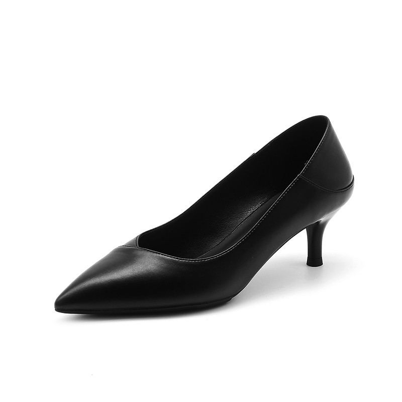 Women's Fashion Personality Leather High Heels