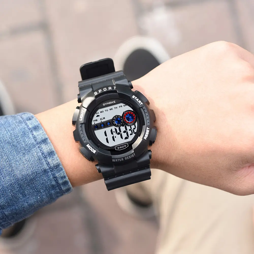 Waterproof Men's Outdoor Sports Watch Multi-function Alarm