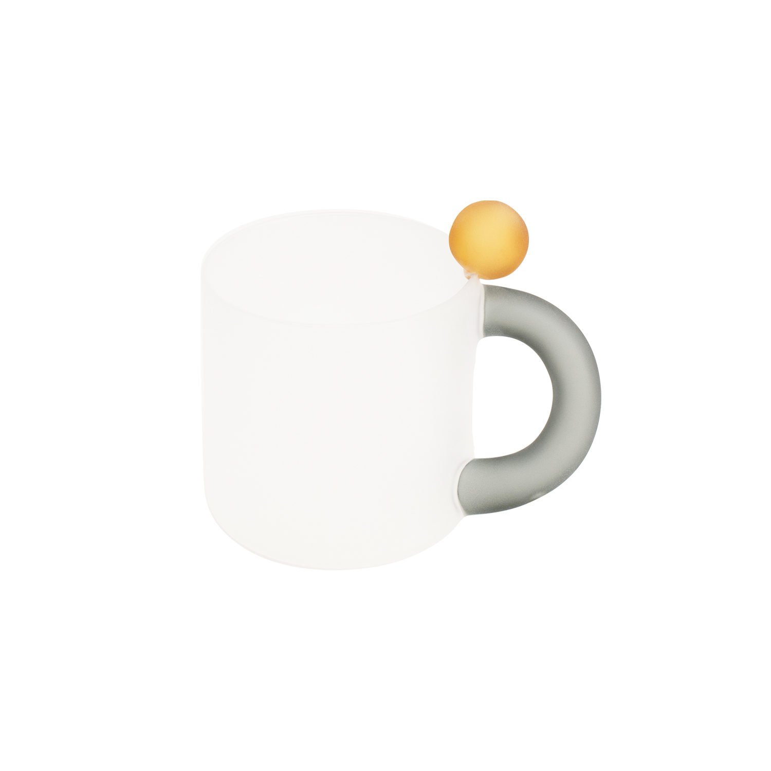 Title 7, Handgefertigter Jelly Bean Fat Mug aus farbigem...