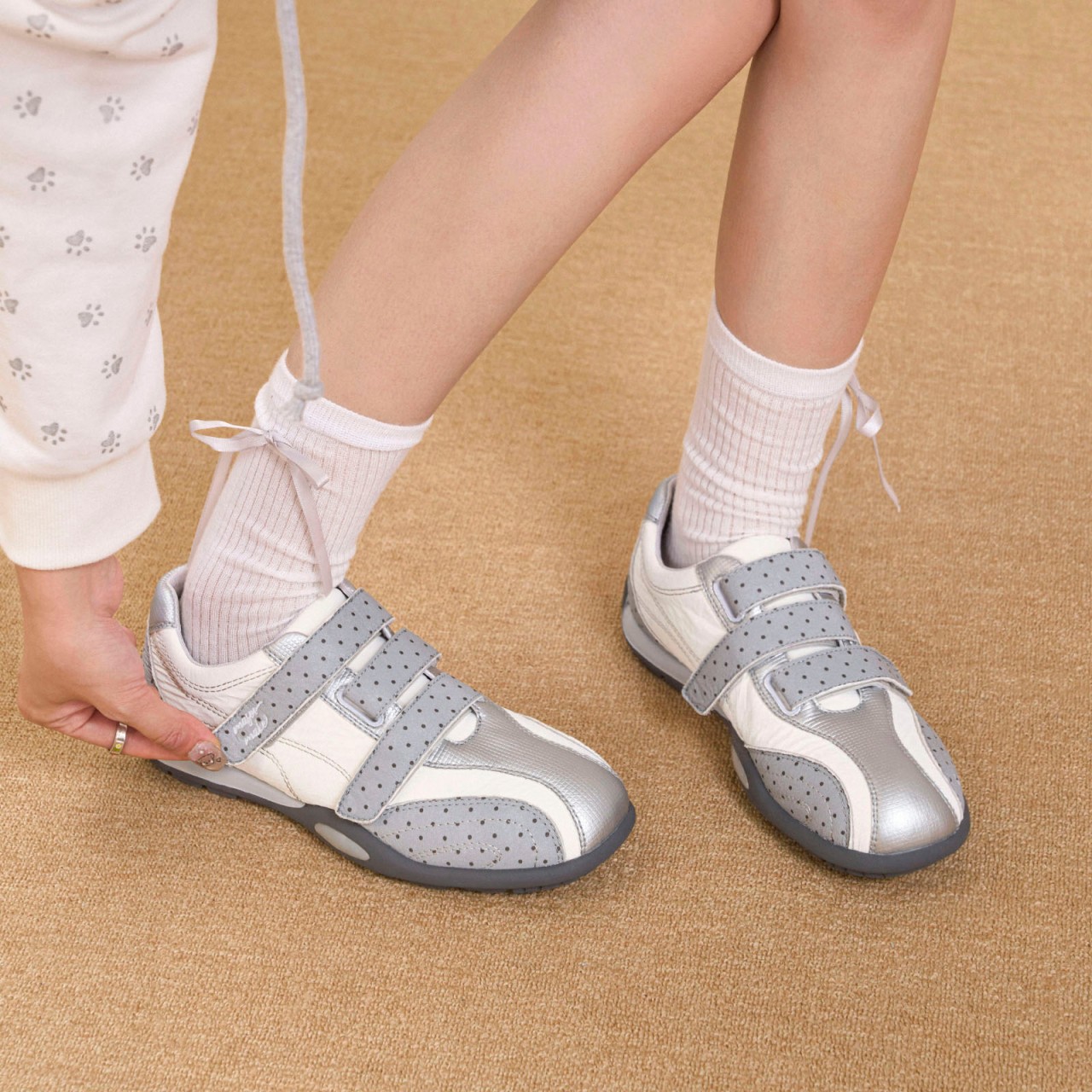 Women Lazy No-Lace Slip-On Retro Sneakers Casual Daily