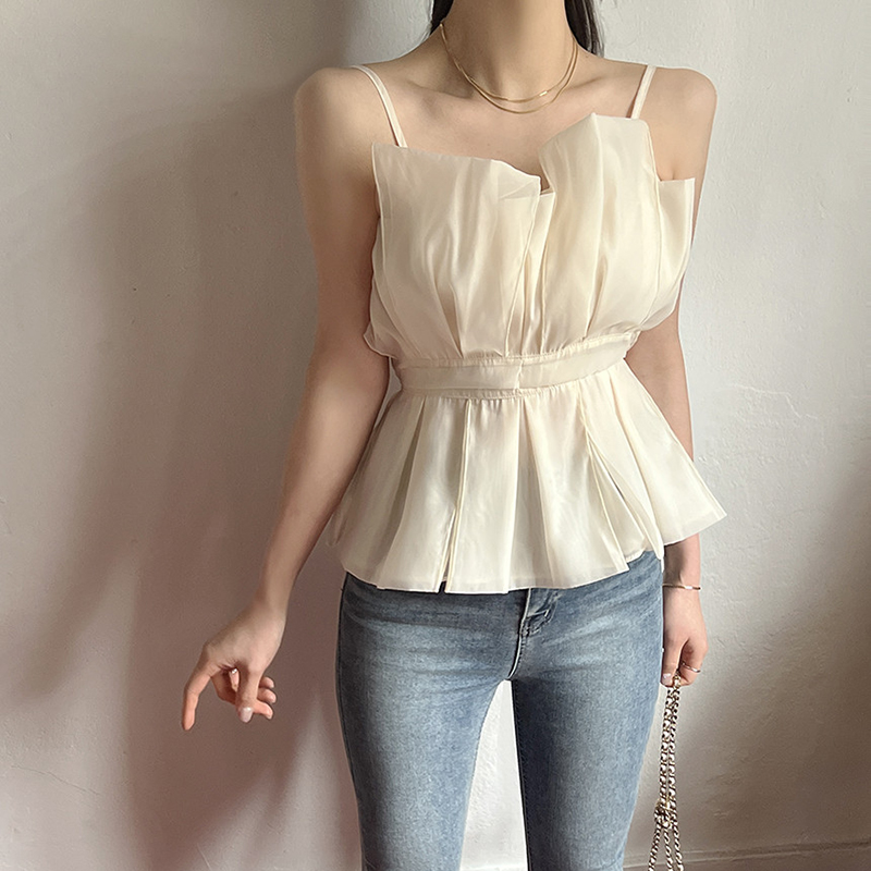 Niche Design Halter Vest Women Waist