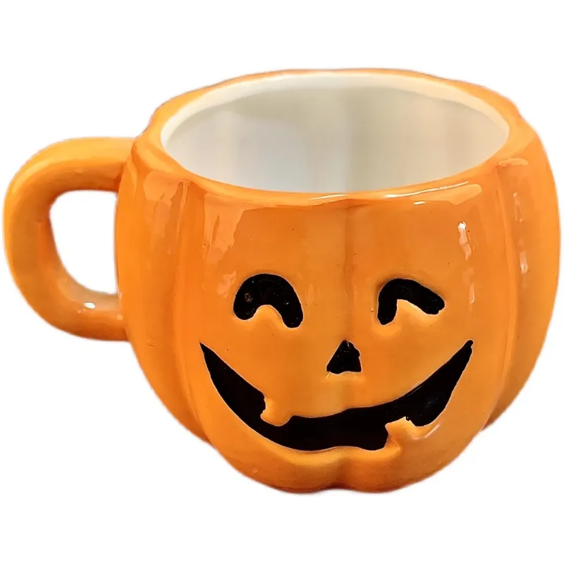 Ceramic Halloween Pumpkin Mug – image 3