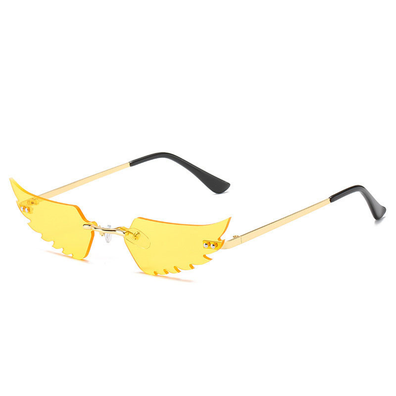 Cool bat-shaped sunglasses