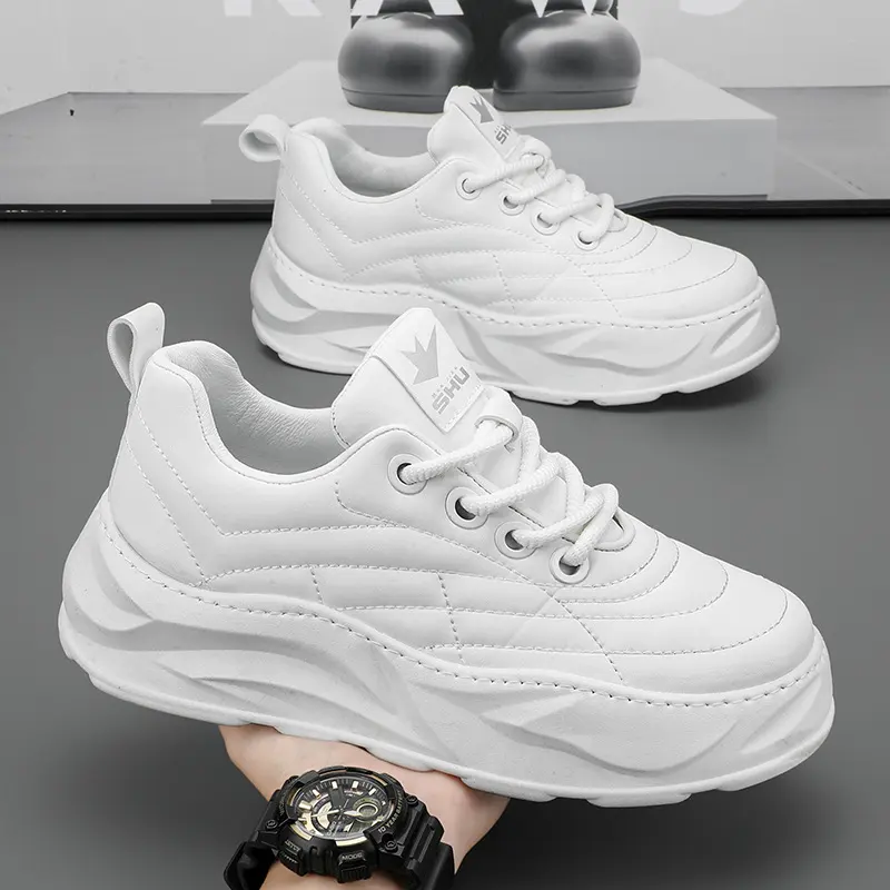 Fashion Thick-soled Anti-skid Shoes Slip-on Casual Lazy Men Outdoor
