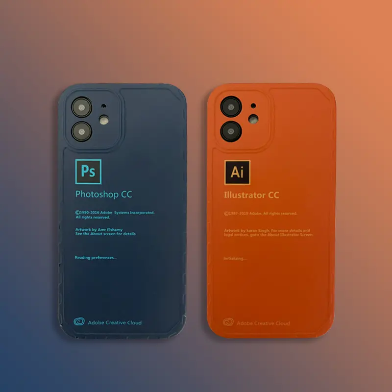 Personalized Creative PS Ai Text Is Suitable For IPhone12  11 Mobile Phone Case