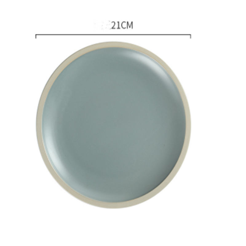 Title 2, Morandi Ceramic Matte Western Dinner Plate Hous...