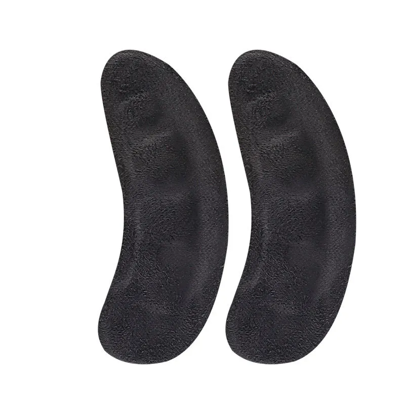 Female High-heeled Sandals Invisible Non-slip Heel Stickers - Black
