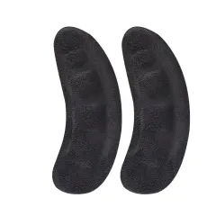 Female High-heeled Sandals Invisible Non-slip Heel Stickers - Black - View 1
