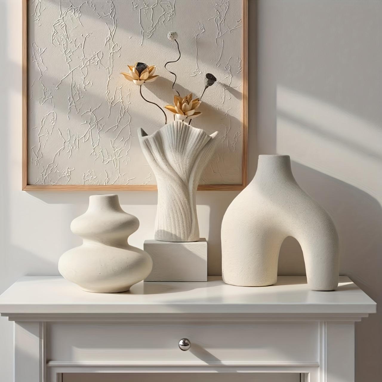 Bohemian Style Creative Simple Small Vase Set, Home Decor Indoor Desktop Ornament, Flower Arrangement Decoration Gift 6