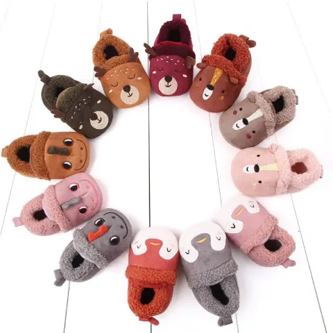 Baby Shoes Adorable Infant Slippers Toddler Boy Girl Knit