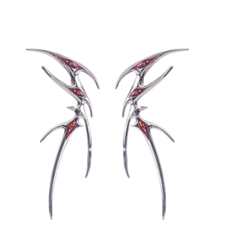 Blood Butterfly Series Original Butterfly Ear Clip Dark Tide