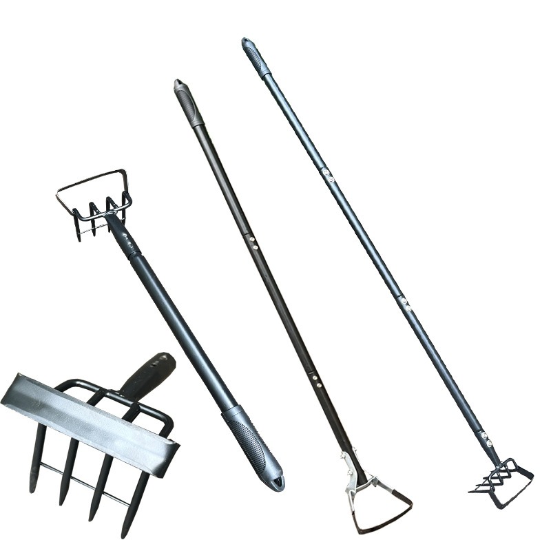 Dual-purpose Weeding Rake Weeding Ring Stirrup Ring Hoe Weed Rake Hoe Garden Tool Weeding Artifact - Image 7