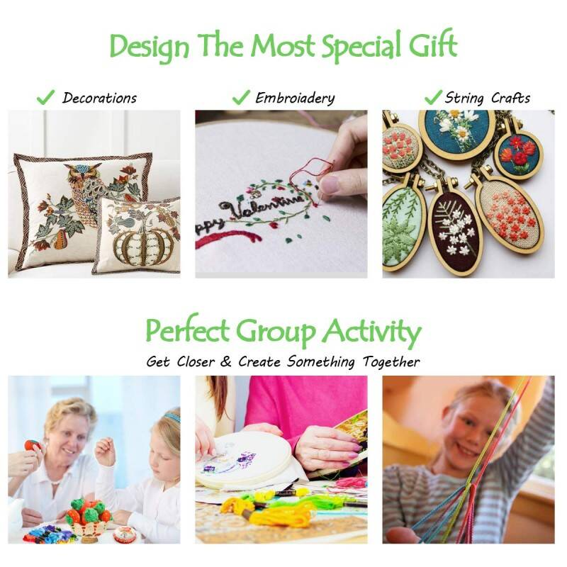 Embroidery Kit & Stitch Kits For Adults Beginners Complete
