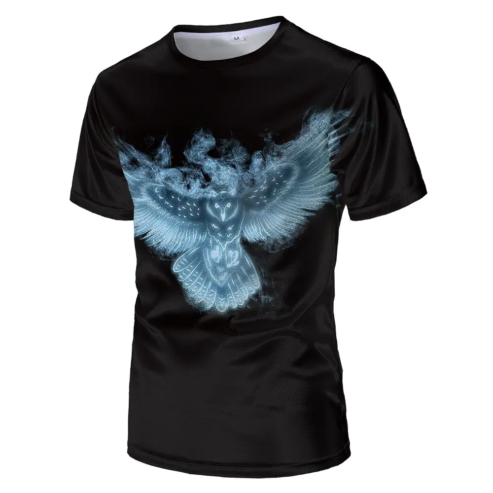 Summer European And American Printed Short Sleeve