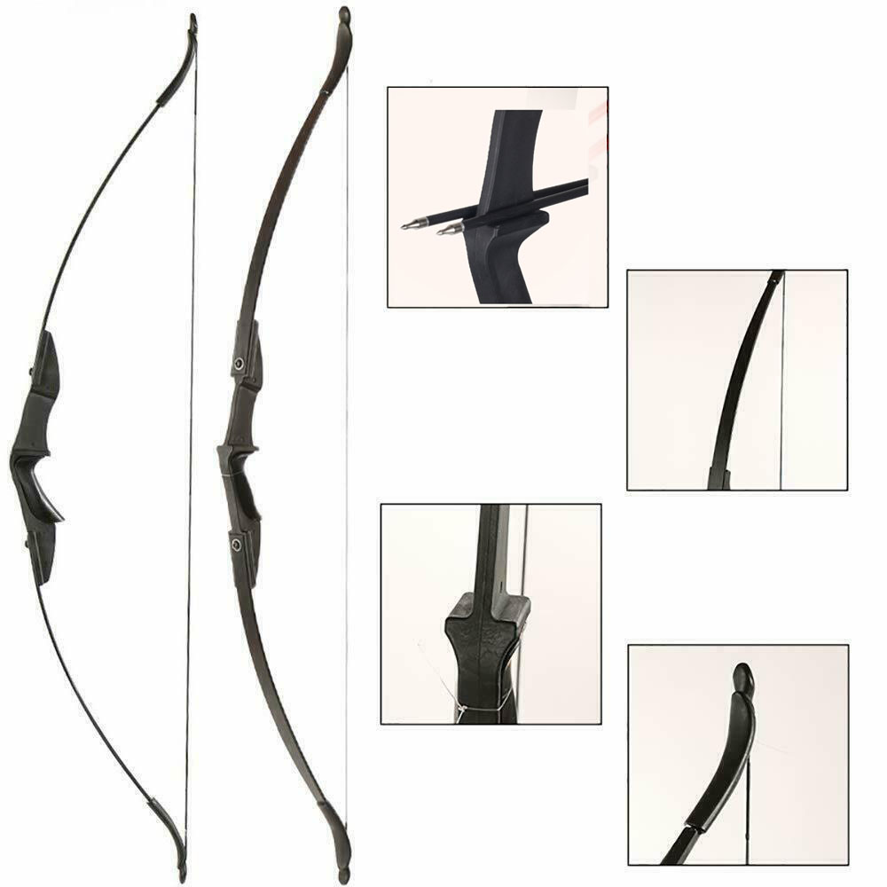 53 Takedown Recurve Bow Fiberglass Arrows Set 40lbs Archery Hunting Shoot UK — image 9
