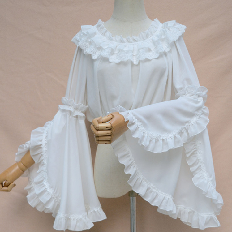 A Word-neck Ji-sleeve Bottoming Shirt With A JSK Dress