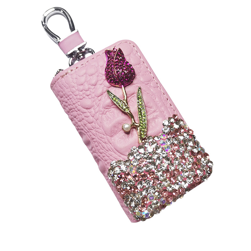 Flower-shaped Car Keychain Is Suitable For BMW Lada Remote Control Accessories