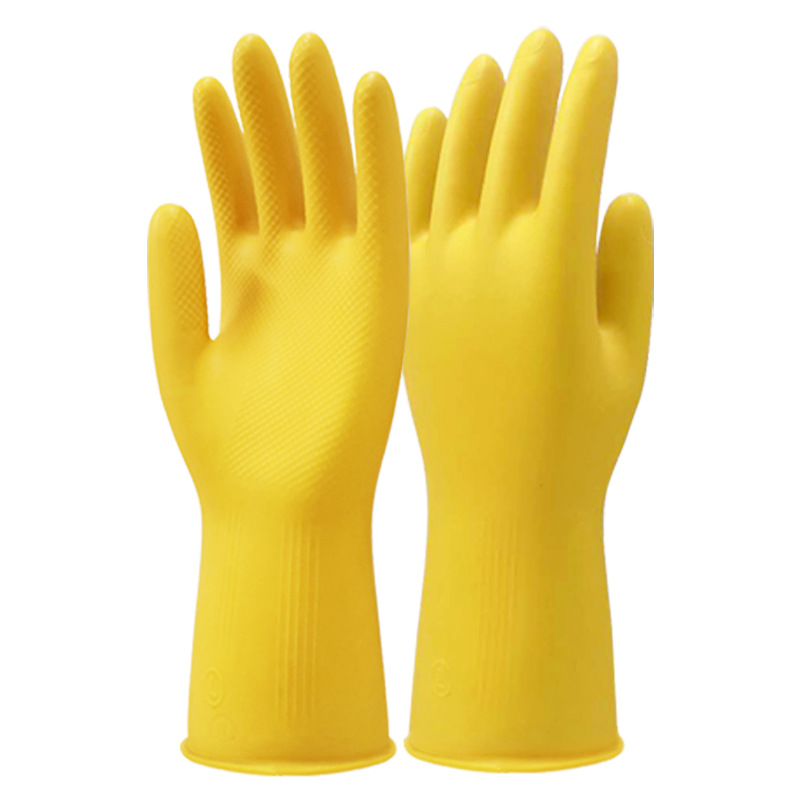 Long Rubber Household Latex Laundry Gloves