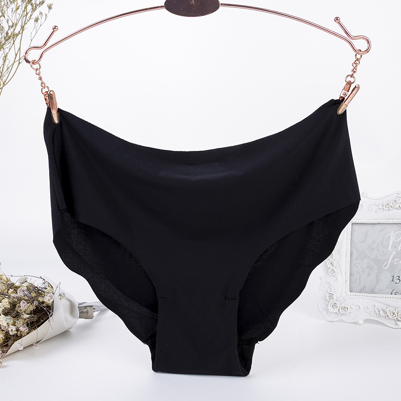 Title 5, One Piece Ice Silk Seamless Wave Edge Sexy Cand...