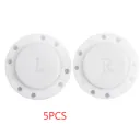 5Pcs White