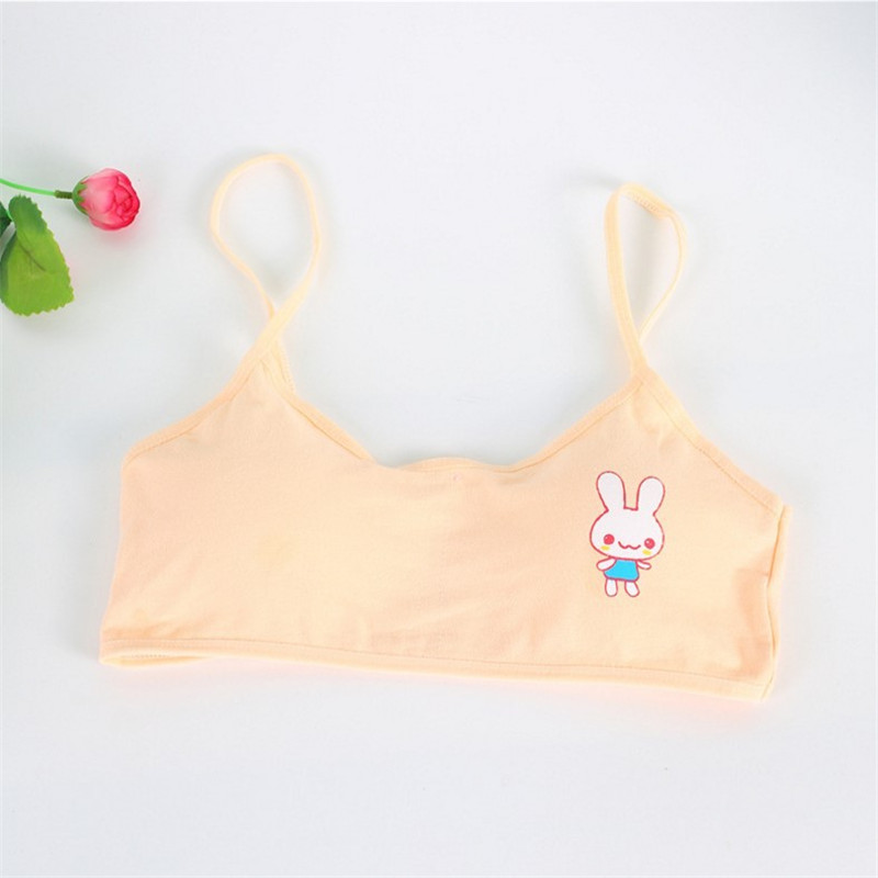 Title 4, Girl With Thin Straps Cartoon Bunny Vest