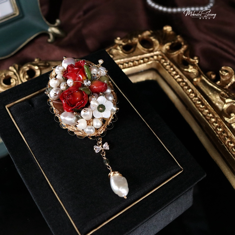 Rose Brooch Decoration Corsage Accessories — foto 6