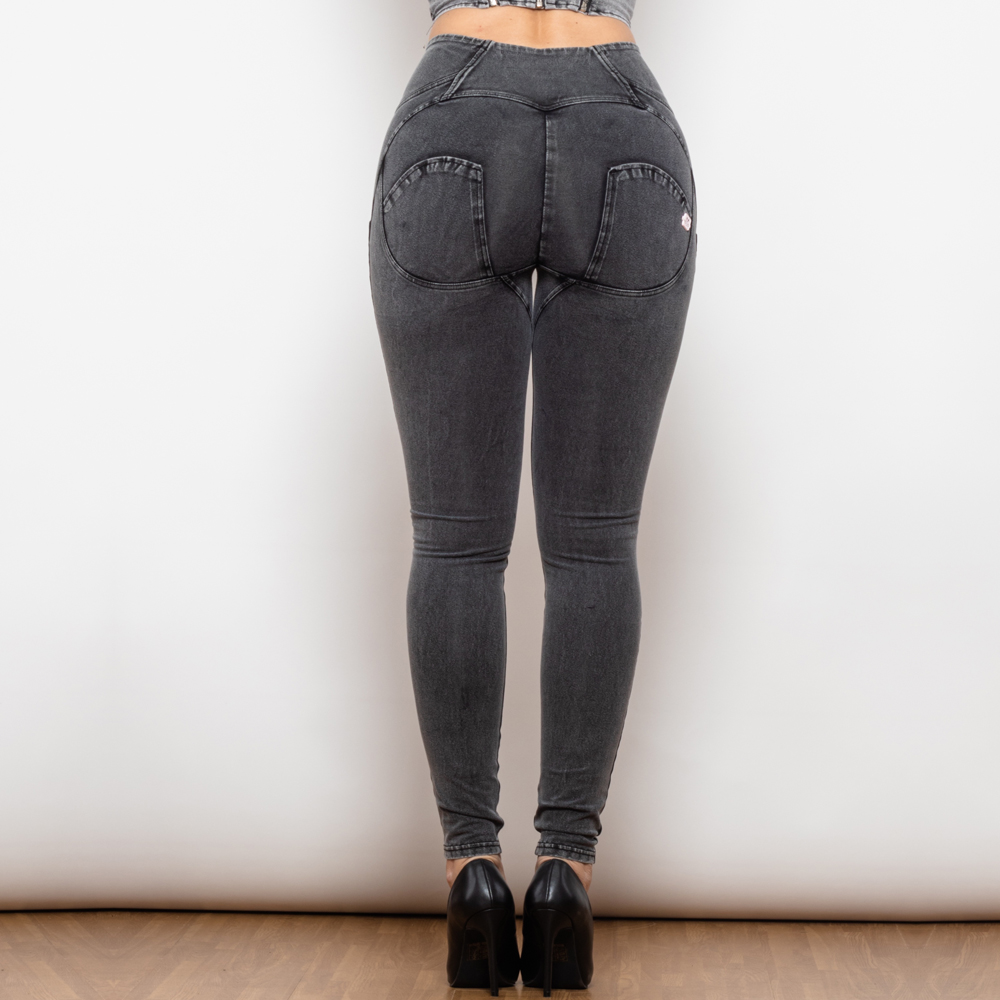 Title 7, Shascullfites Melody Grey Lift Jeggings Jeans D...