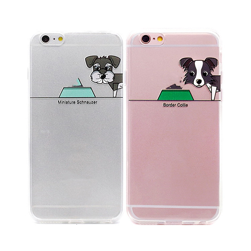 Fashion Dog Schnauzer Mobile Phone Case Transparent - Image 2