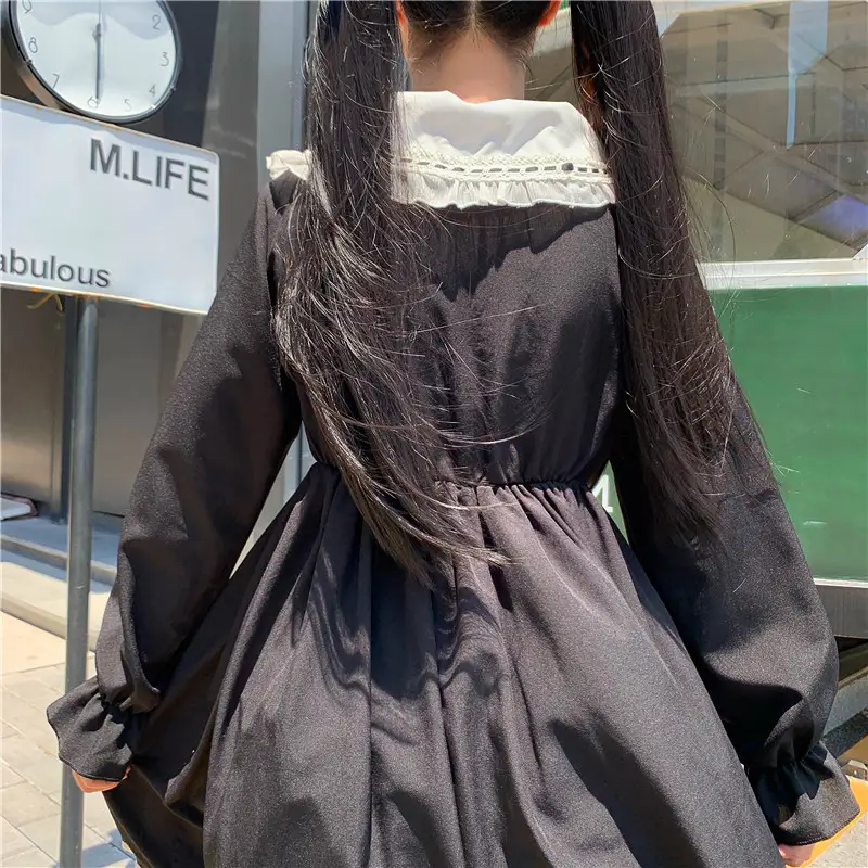 Autumn Long-sleeved Skirt Japanese Sweet