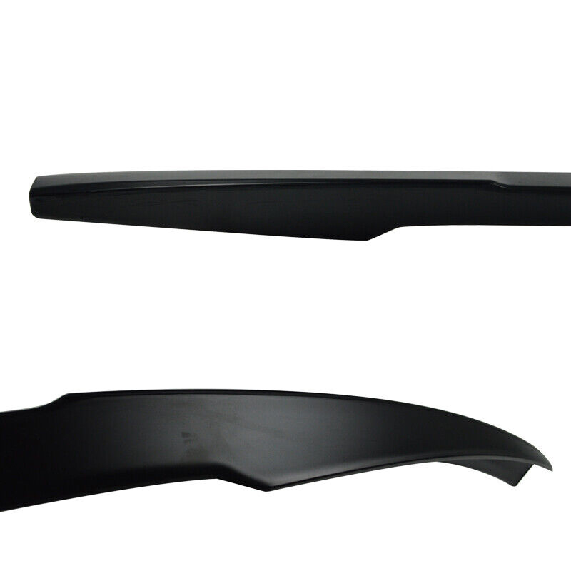 4-Series F32 Style Unpainted Black Rear Trunk Spoiler Wing ABS — foto 2