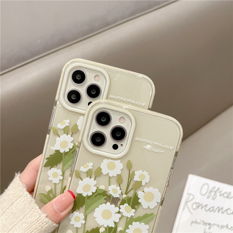 Women’s Small Daisy Pattern All-Inclusive Phone Case