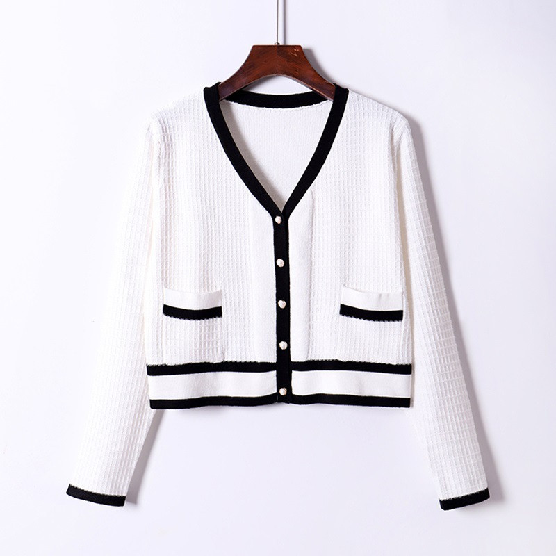 Small Fragrant Wind And Shiny Silk Short Sweater Spring Knitwear