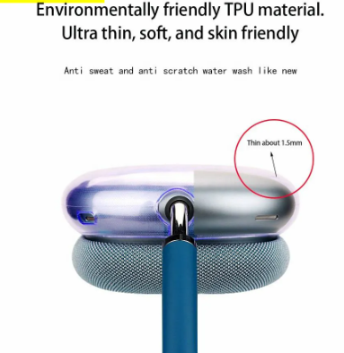 Ear Cap Sets Of Silicone Transparent TPU Shell - Image 10