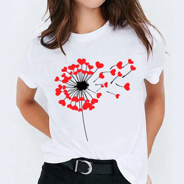 Cartoon Love Sweet Cute Short Sleeve 20Style - Shop at LoveMi