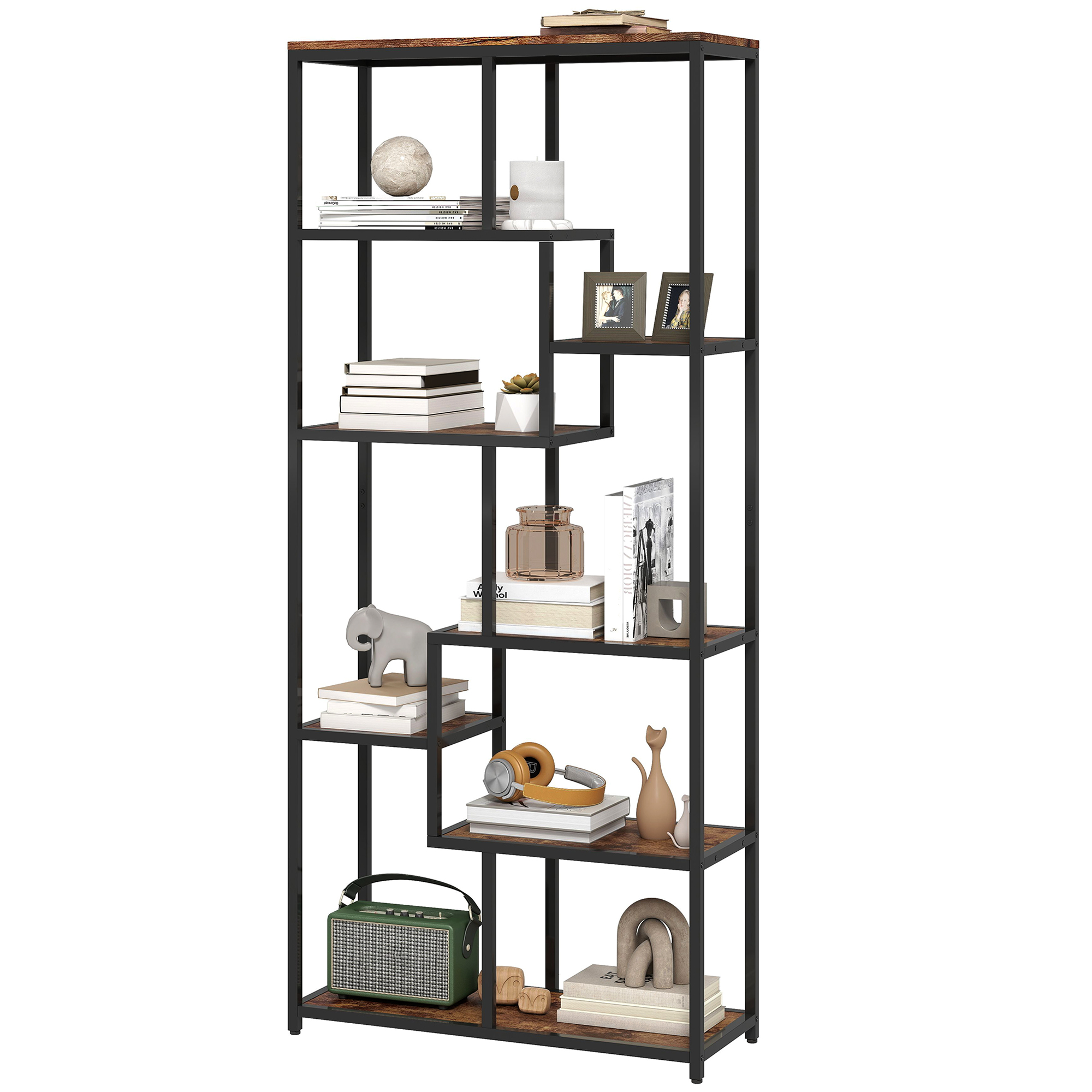 Seven Layer Geometric Bookshelf — image 10