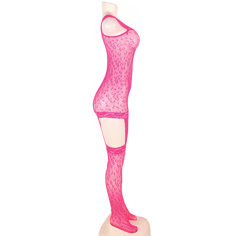 Fashion Mesh One-piece Sexy Suspender Stockings
