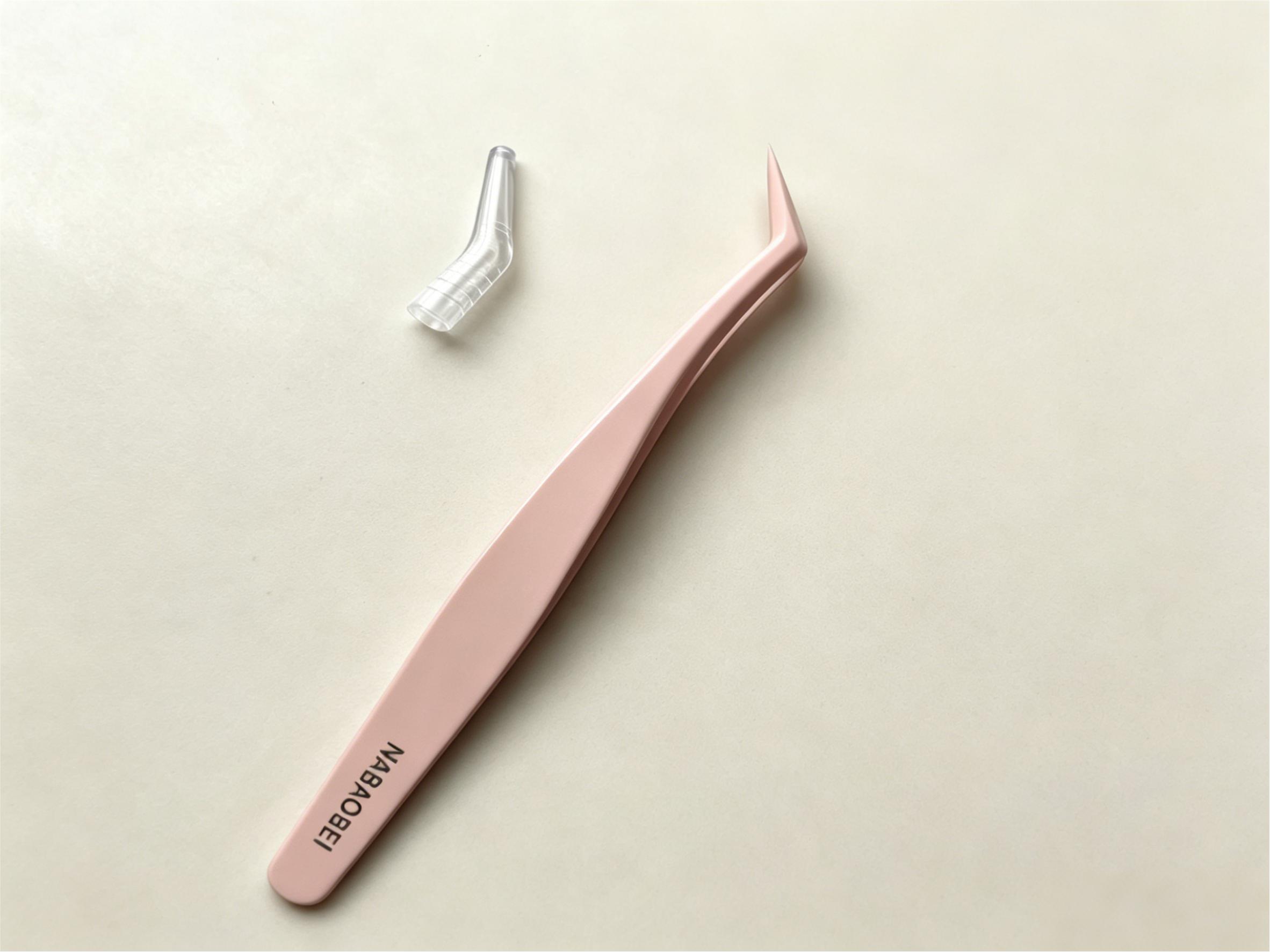 Non-Sticky Lash Tweezers 8