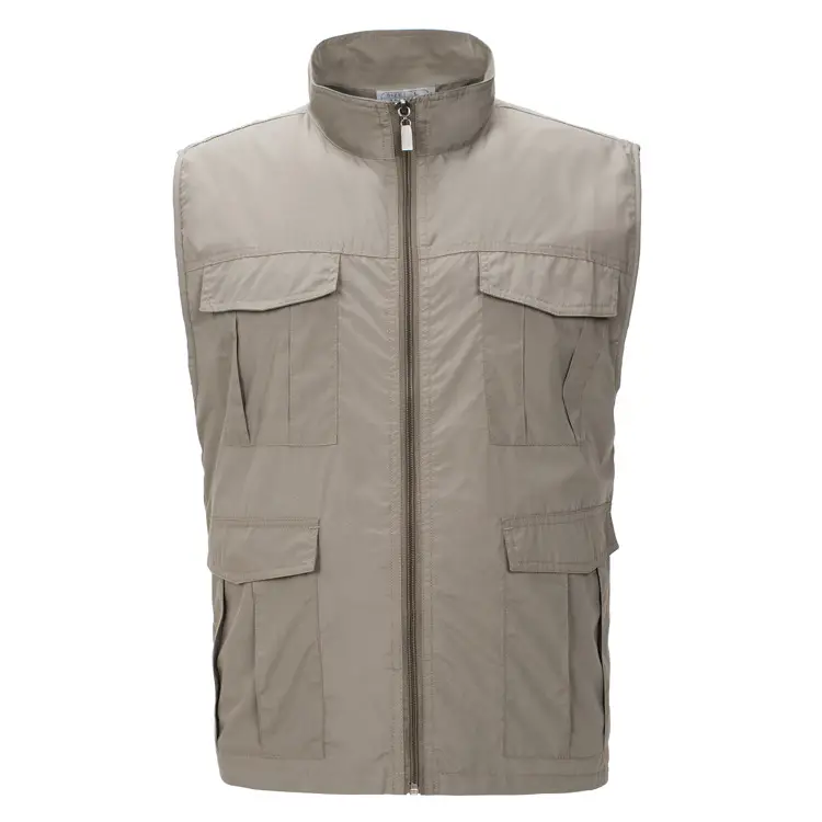 Outdoor Quick Drying Mesh Vest Men's Multi Pocket Photography Tank Top