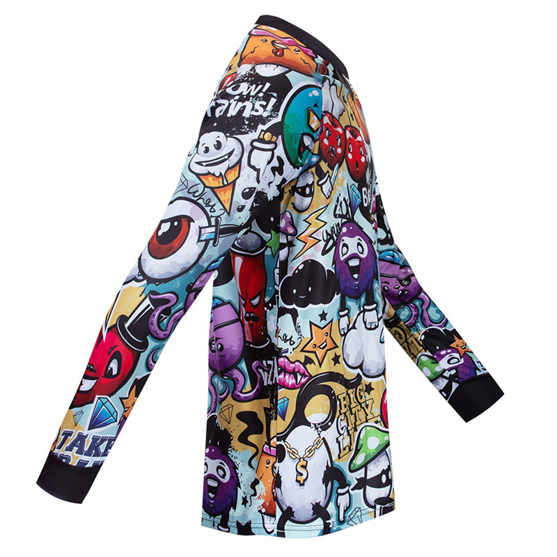 Long Sleeve Men's Jersey Motocross Shirt