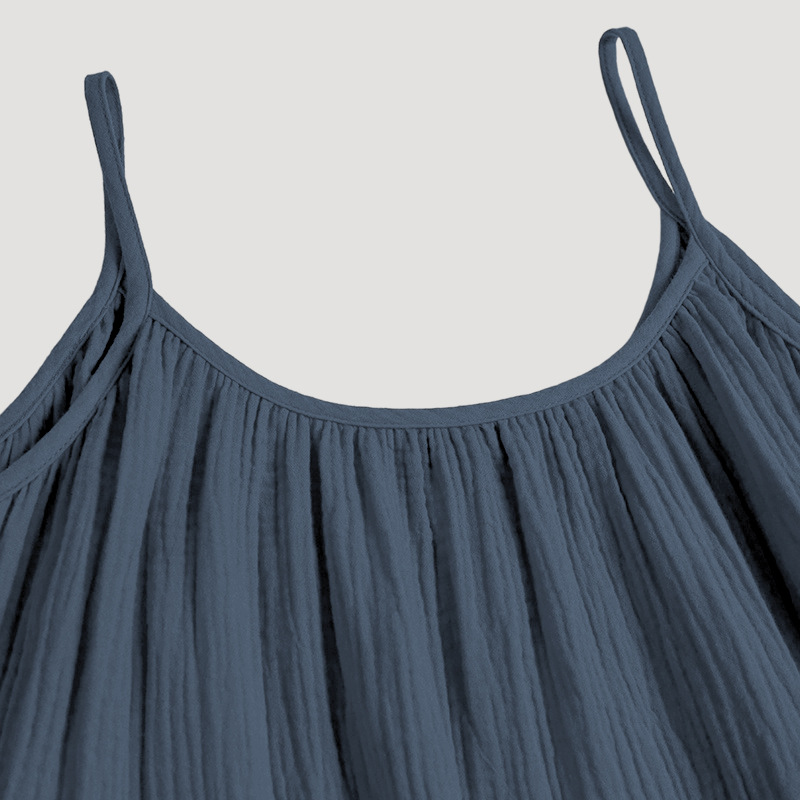 Backless Gauze Sleeveless Dress, picture 4 of 9